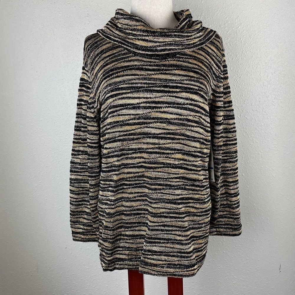 NWT Jones New York Cowl Neck Sweater Size XL